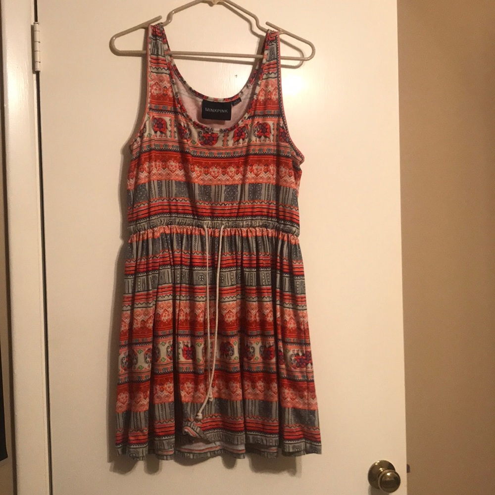 Mink pink dress